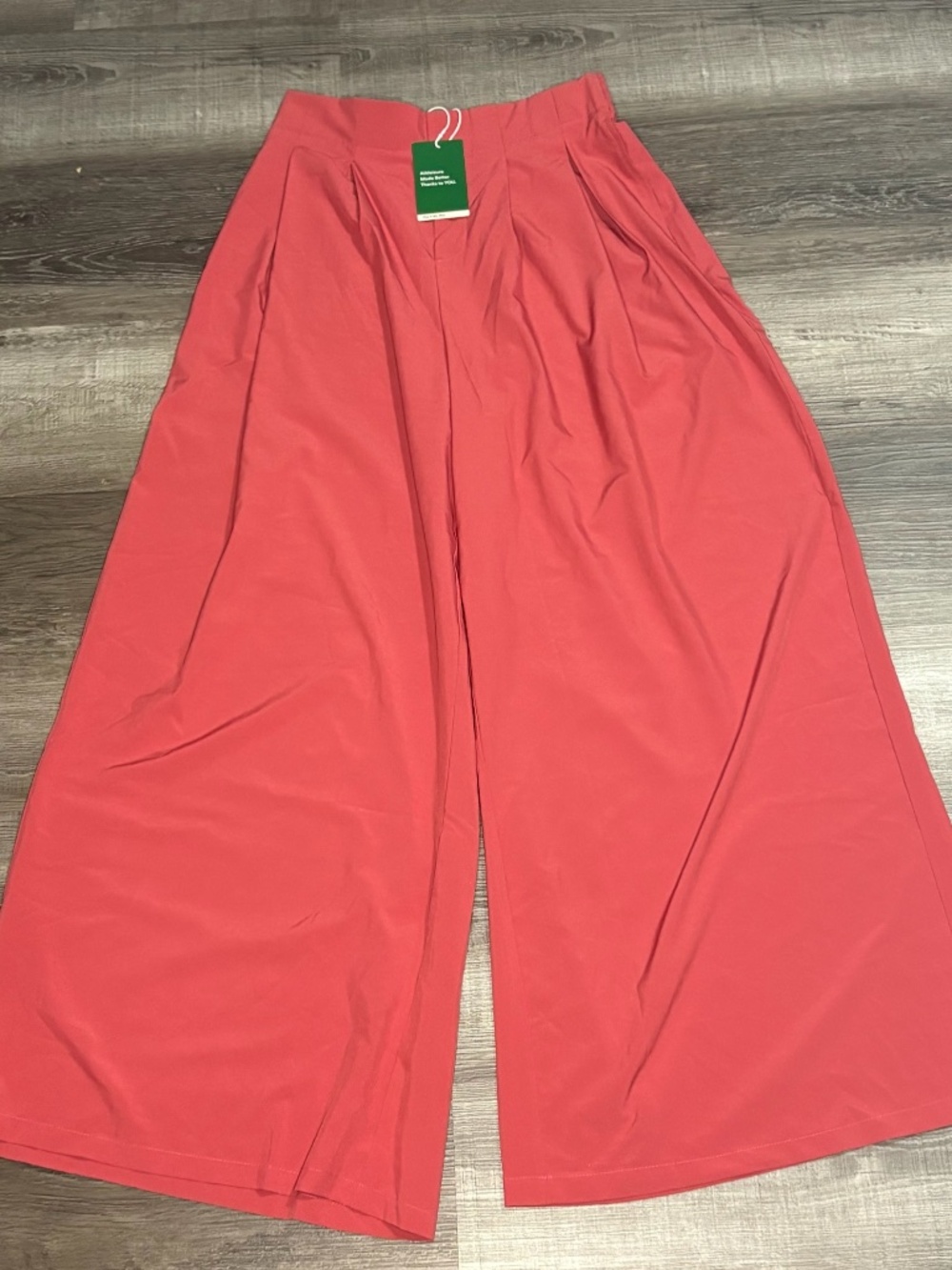 HALARA Breezeful High Waist Shirred Wide Leg Palazzo Pants - Small - NEW w/ Tags